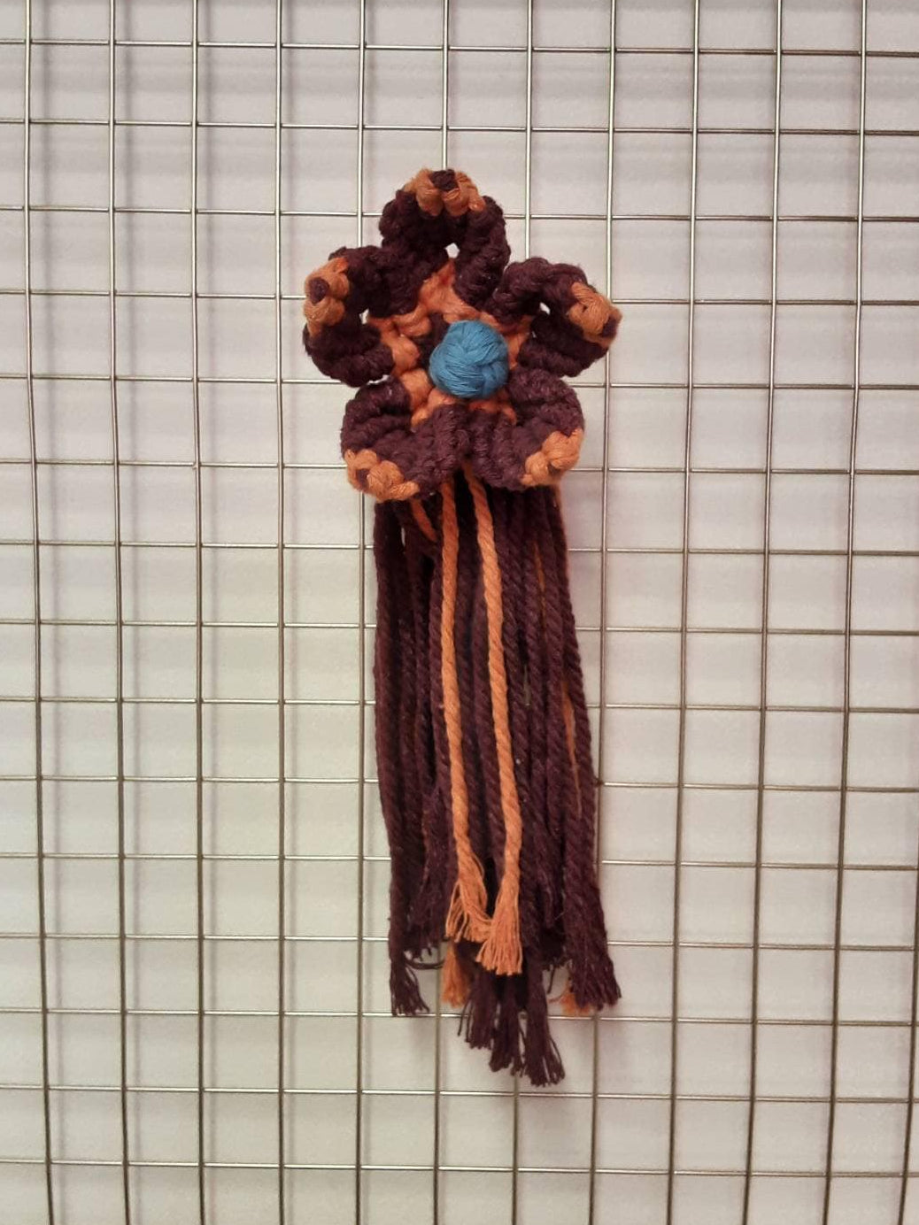 Large Macrame Flower Decor
