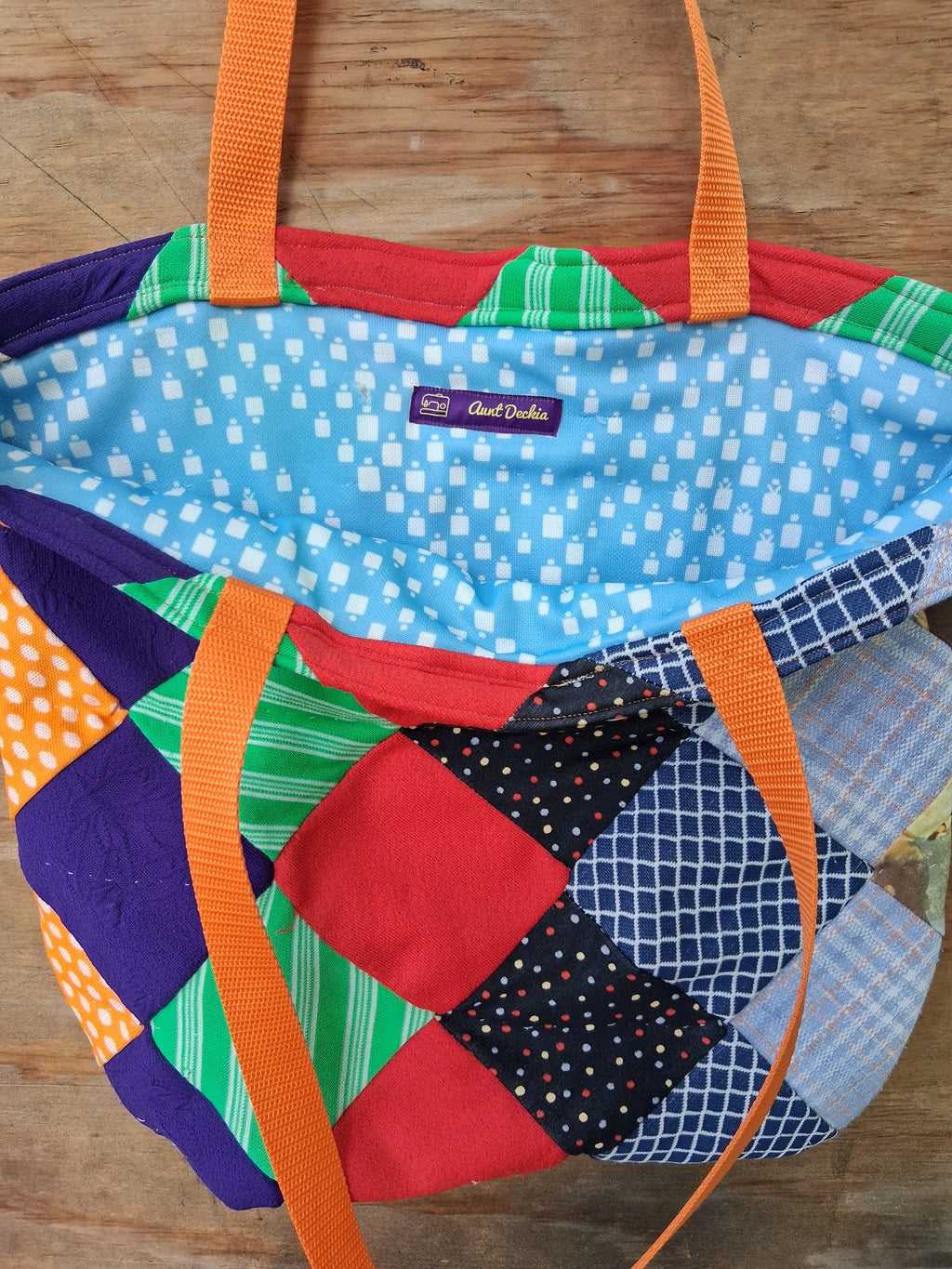 Quilt Tote Bag