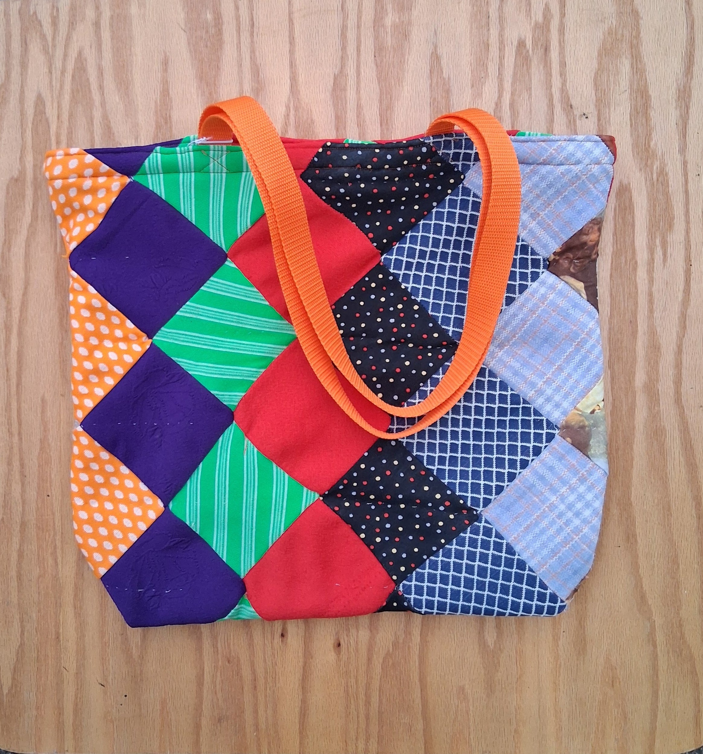 Quilt Tote Bag
