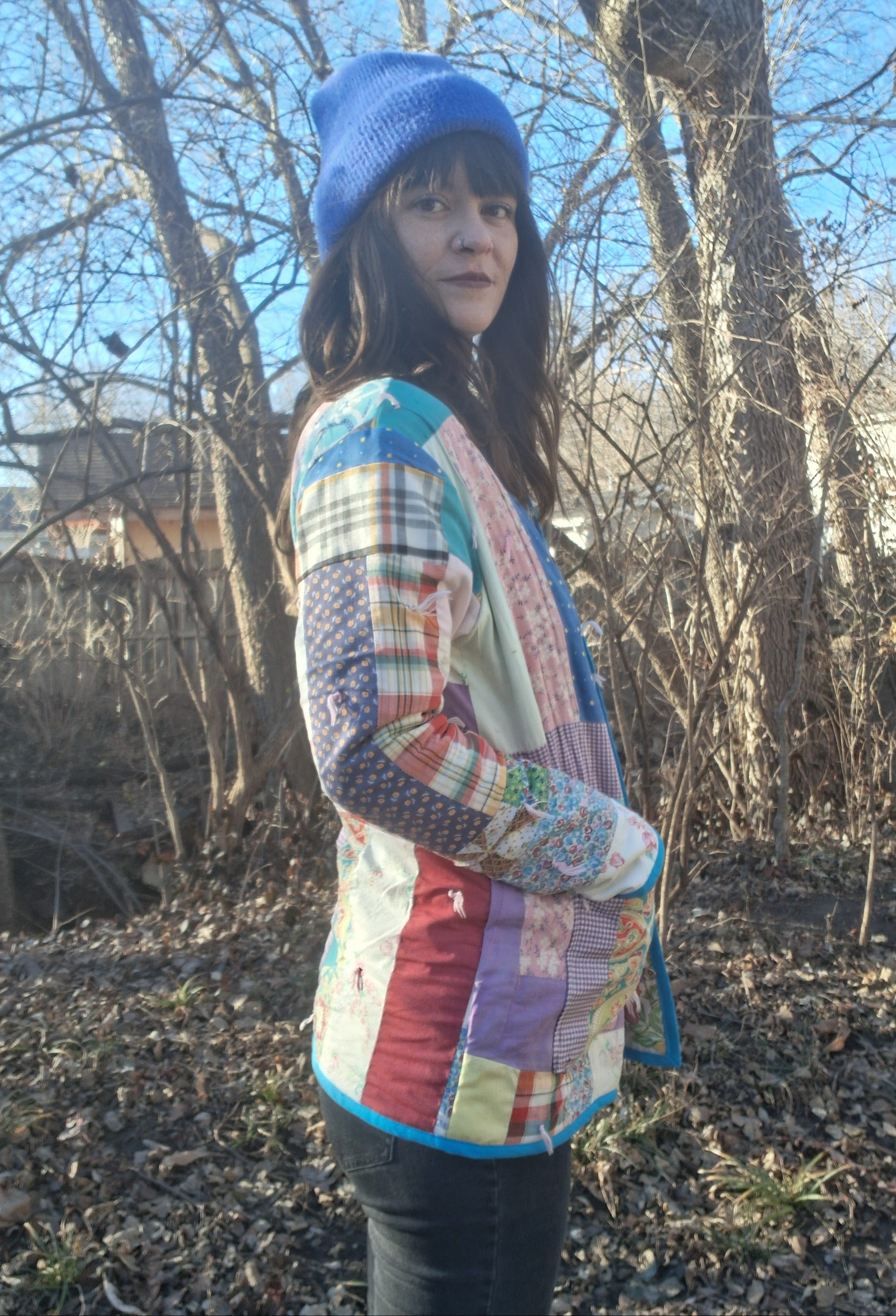 Tied patchwork Quilt