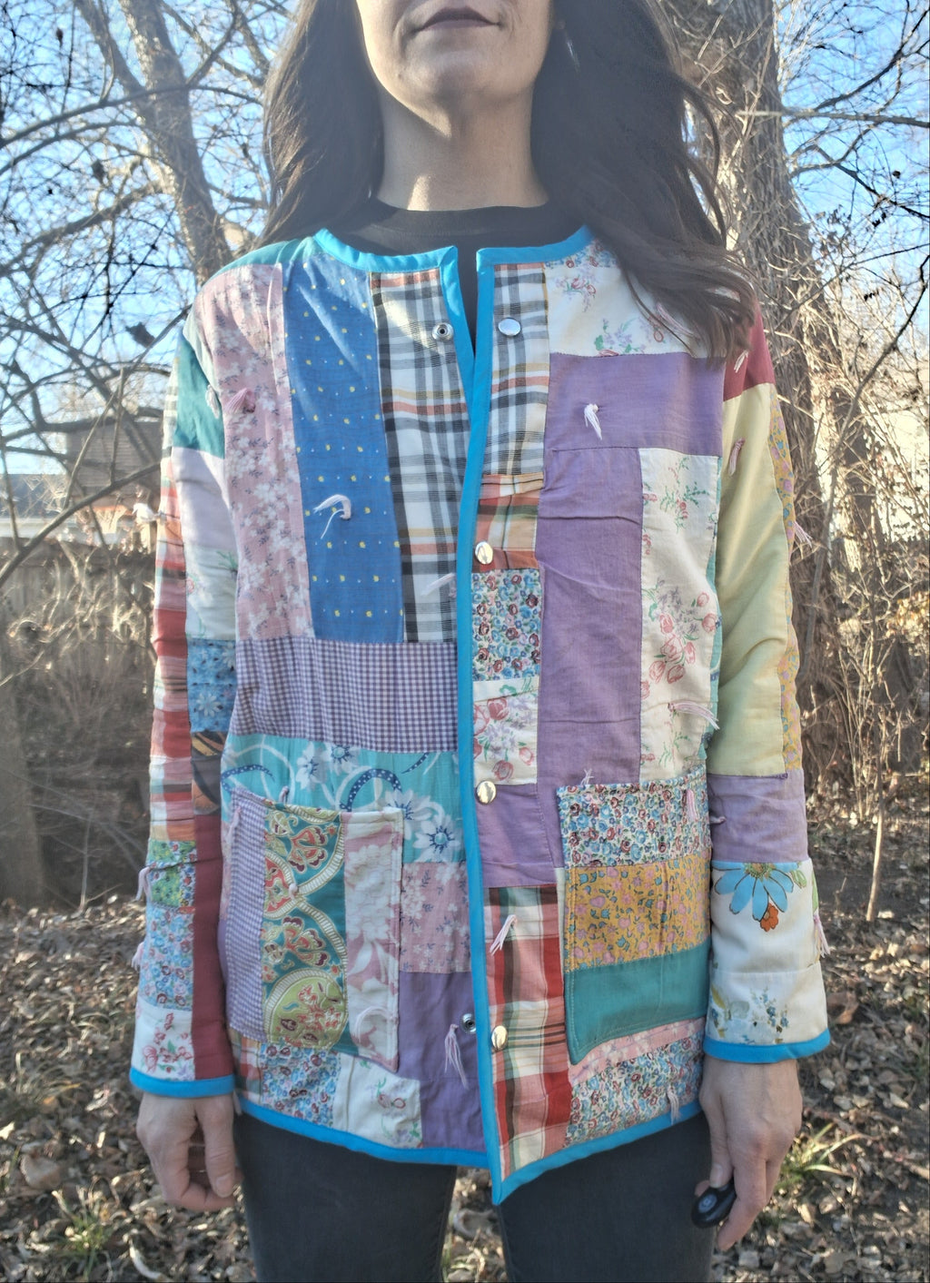 Tied patchwork Quilt