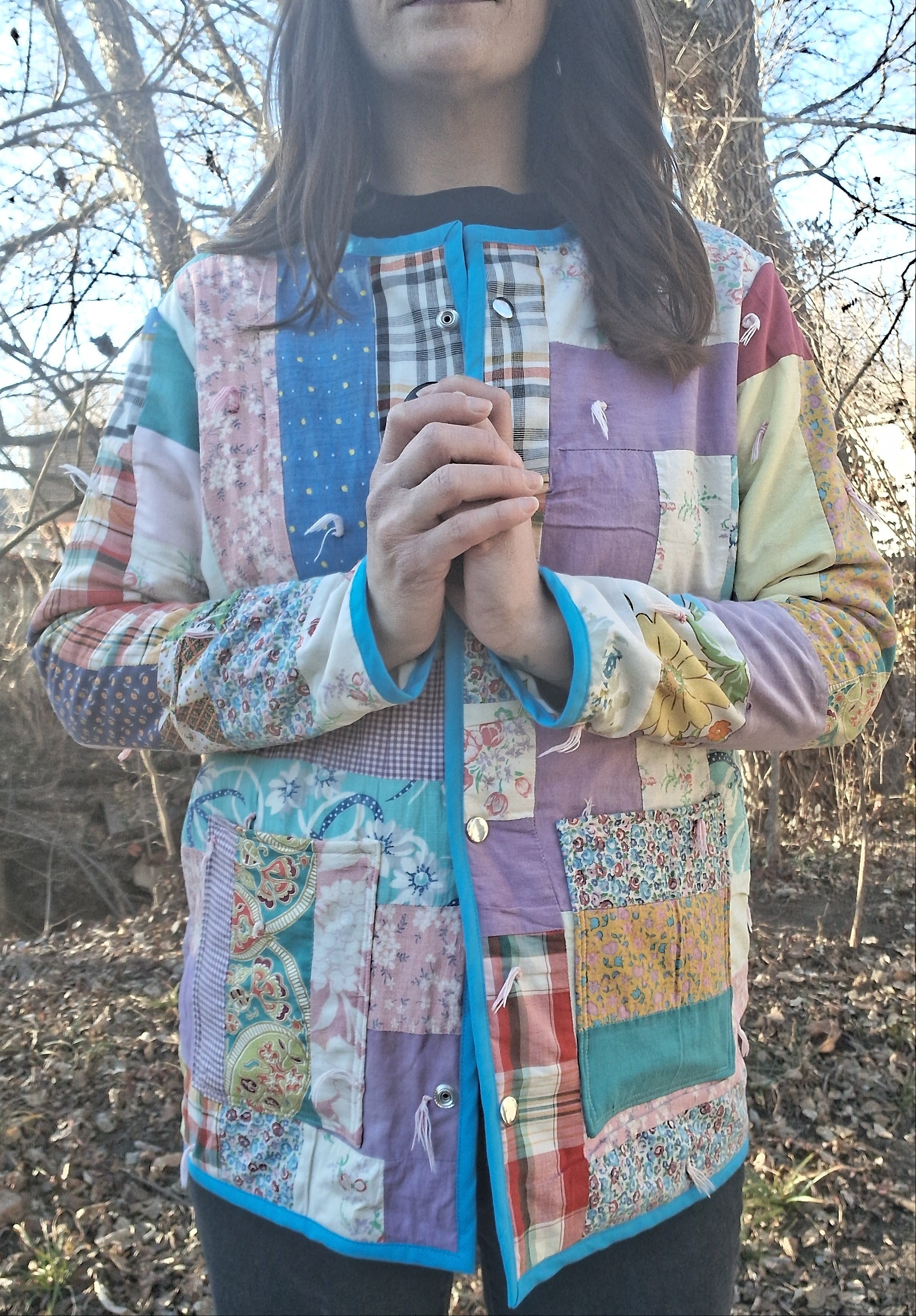 Tied patchwork Quilt