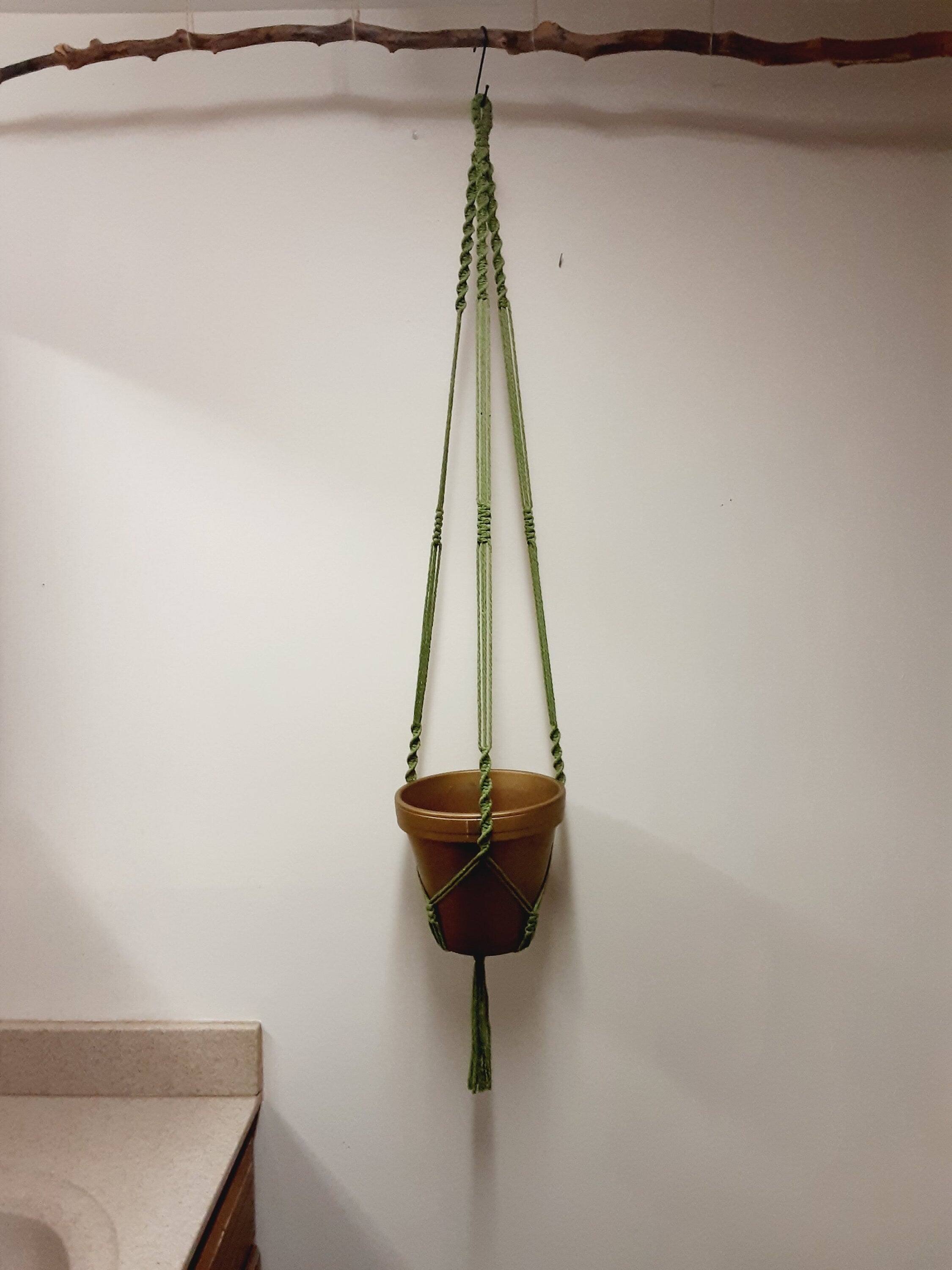 Long Macrame Plant Hanger