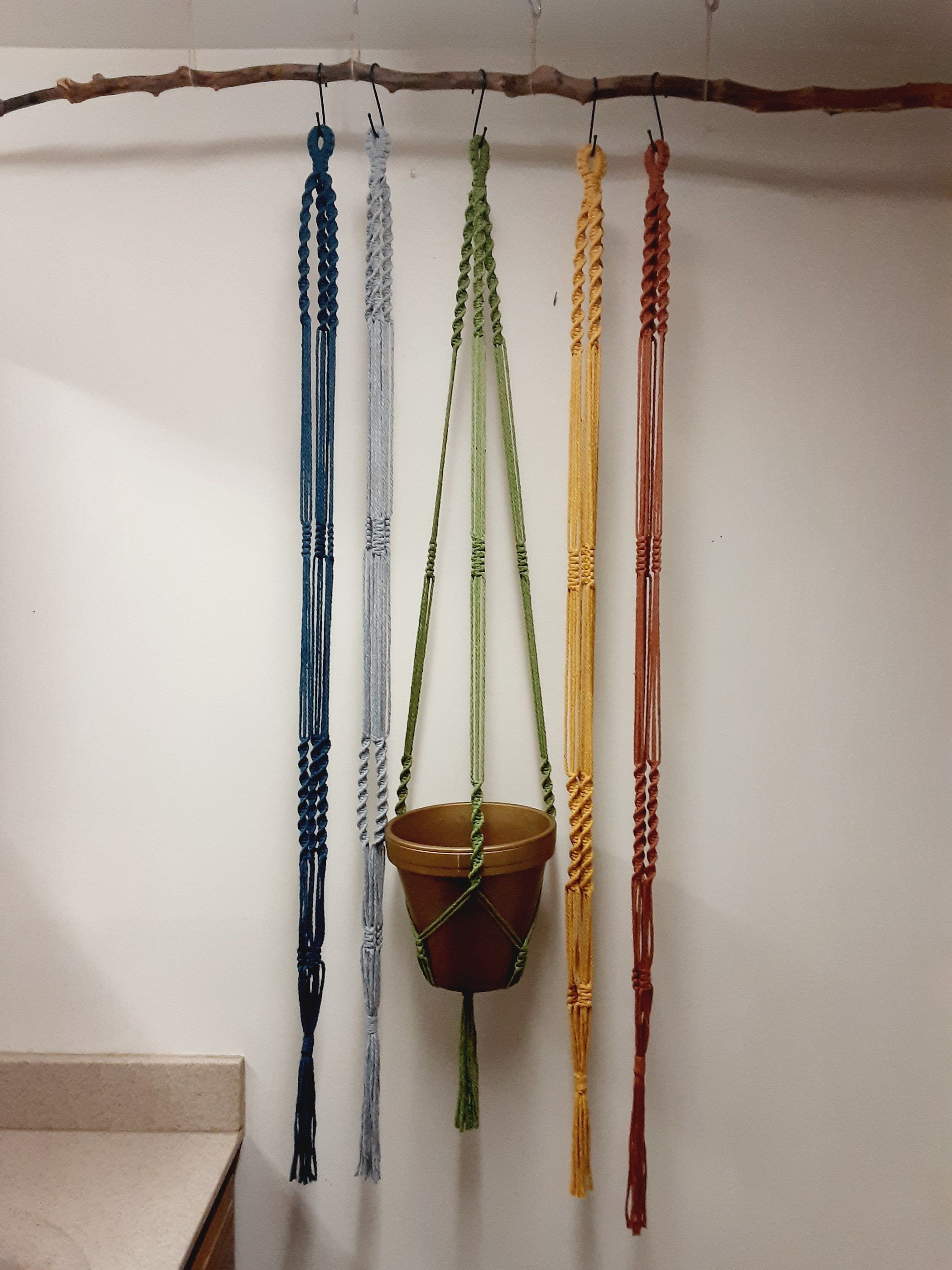 Long Macrame Plant Hanger