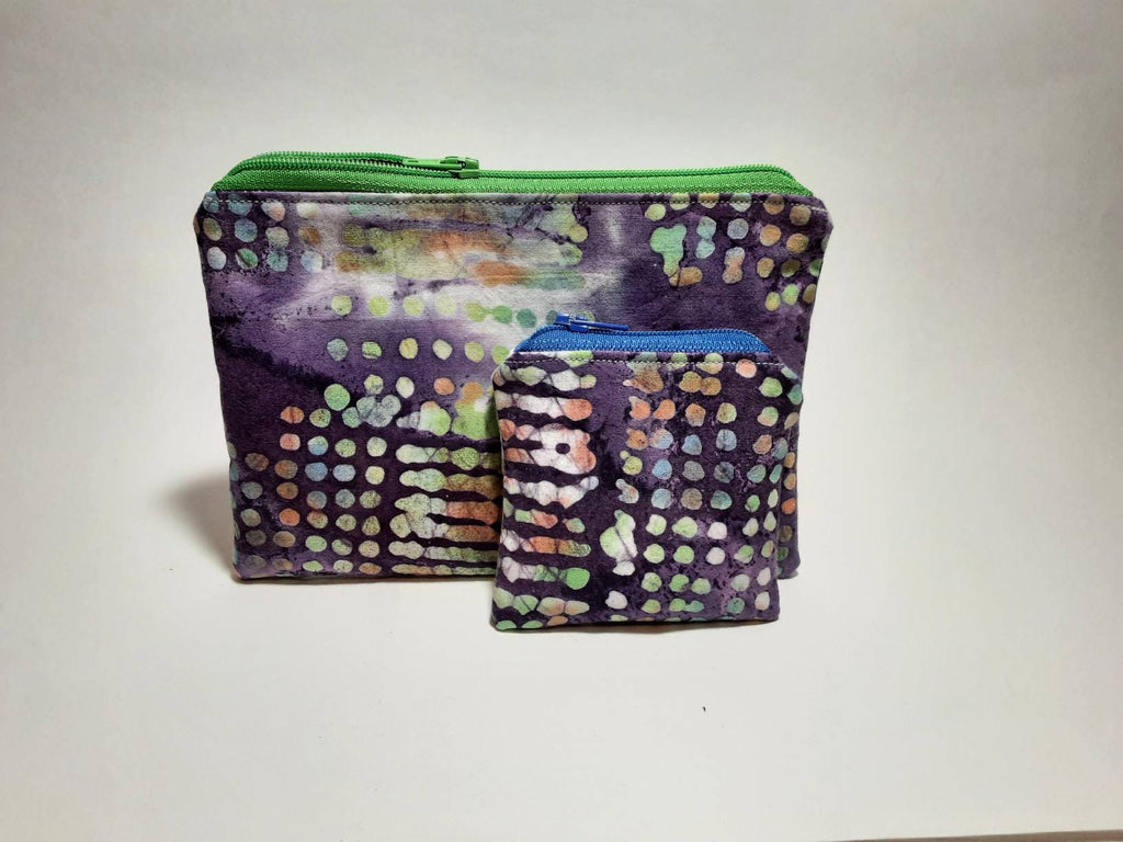 Mini Tie-dye Zipper Pouch