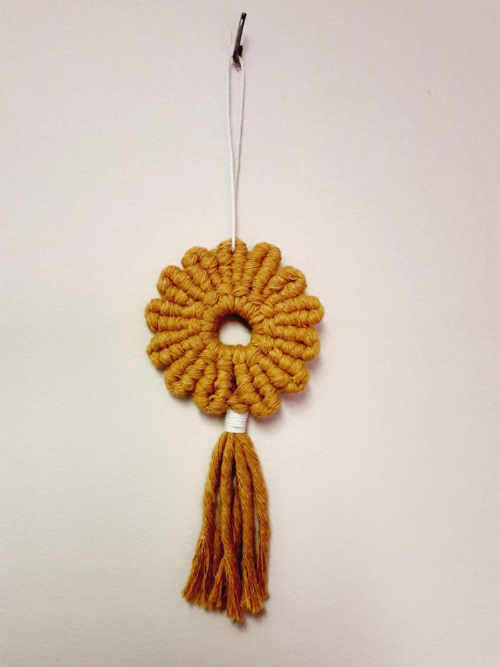 Macrame Flower Ornament