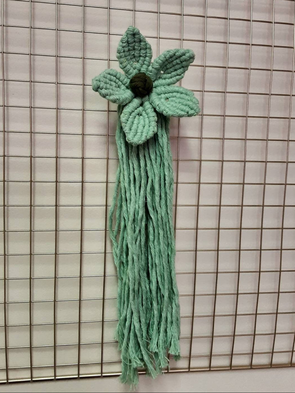 Large Macrame Flower Decor