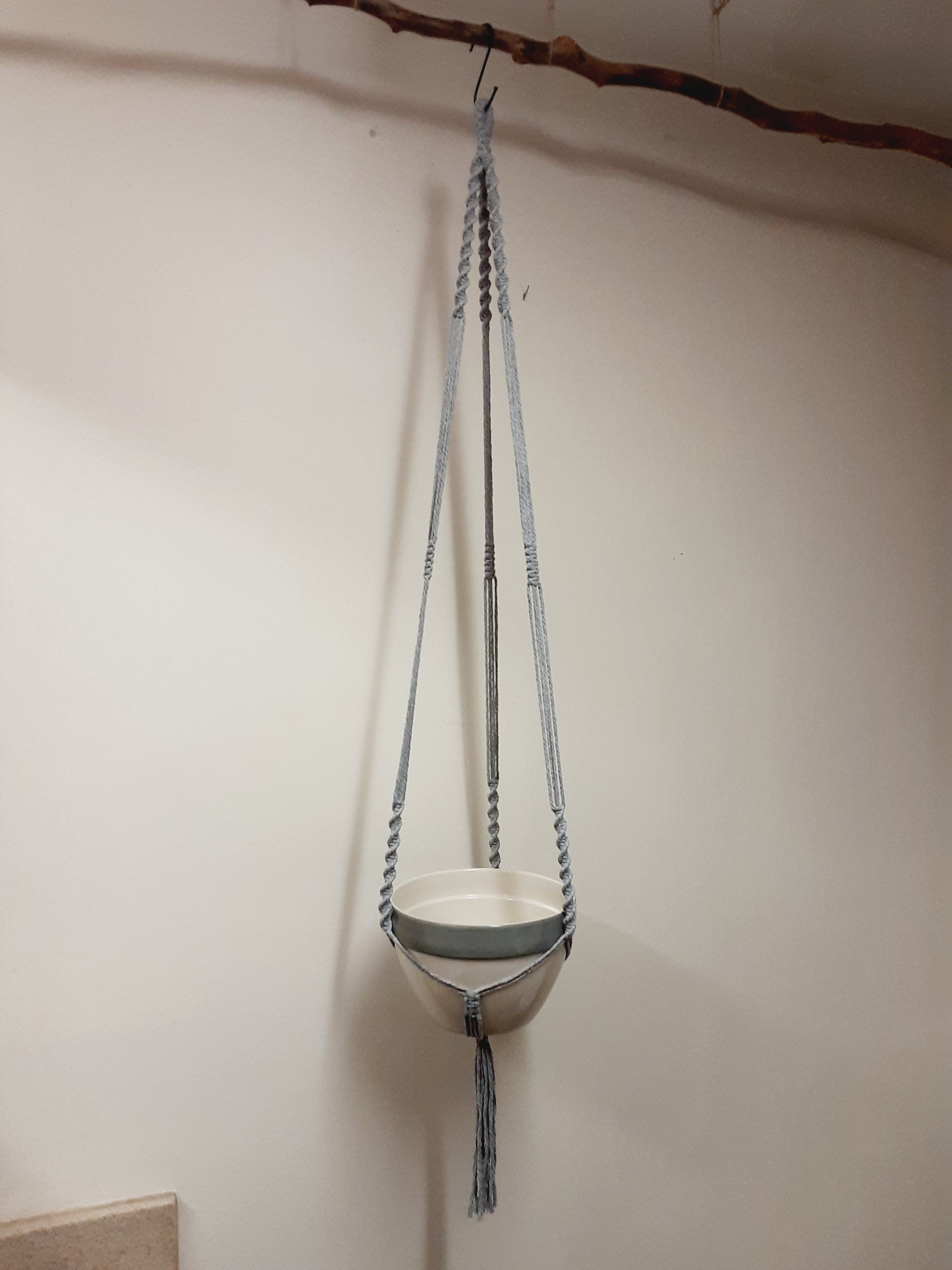 Long Macrame Plant Hanger