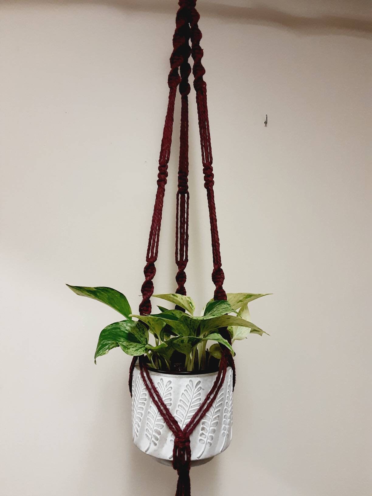Macrame 28" Plant hanger